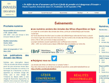 Tablet Screenshot of annales.org